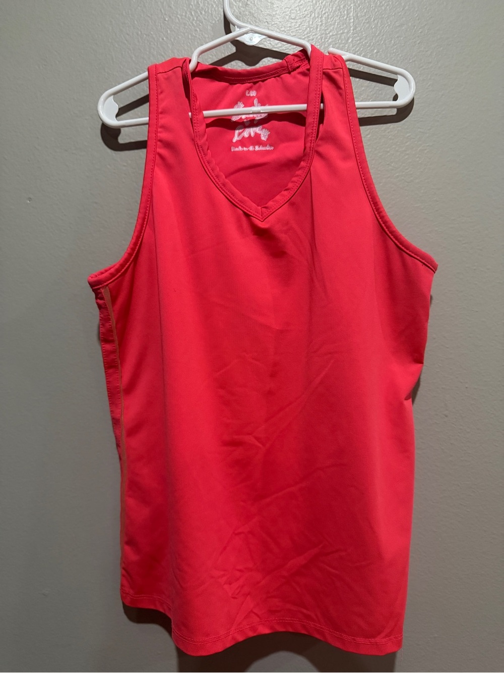 Lucky in Love Girls Tennis Top size Youth L or 14